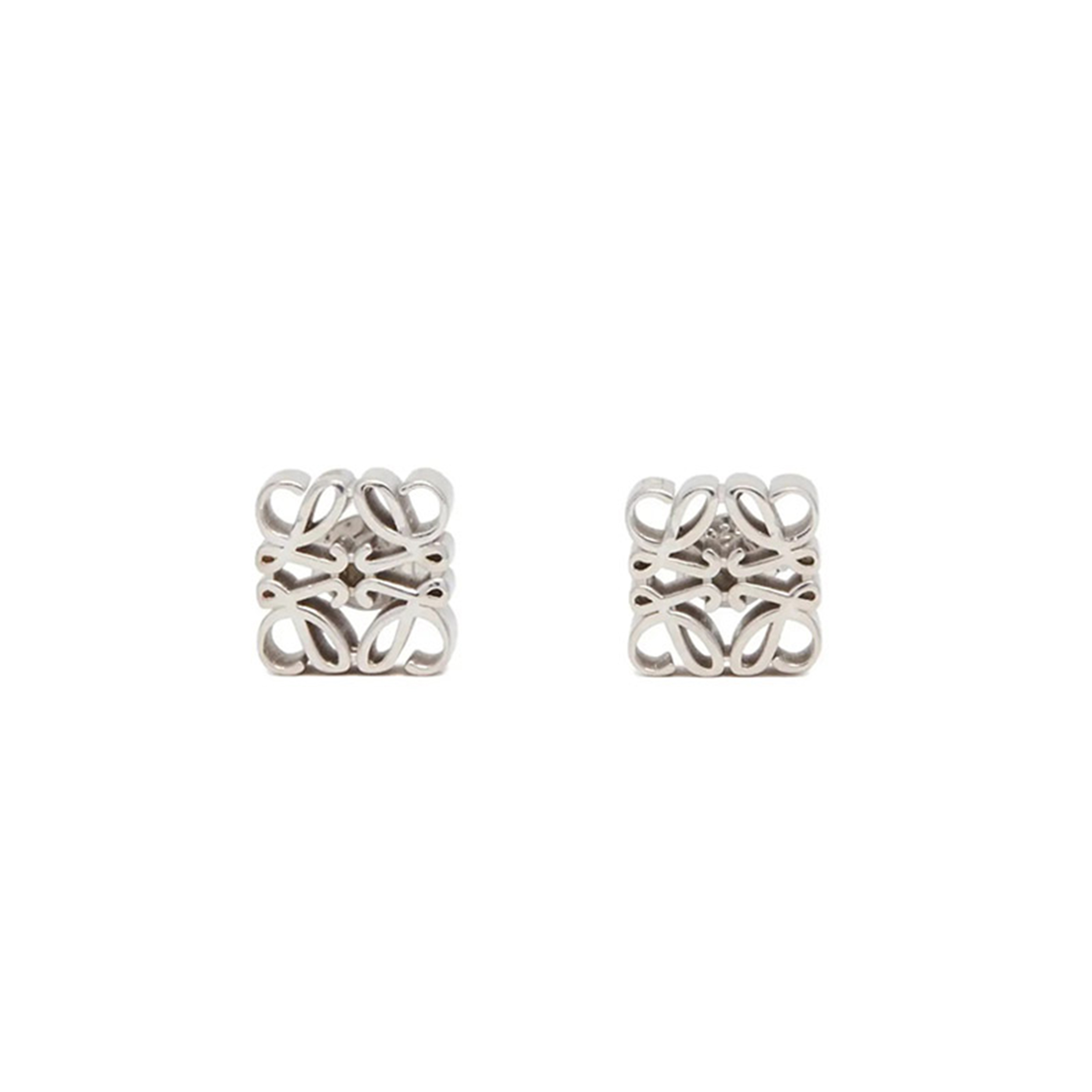 LOEWE ANAGRAM STUD EARRINGS IN STERLING SILVER J821239X06-1160